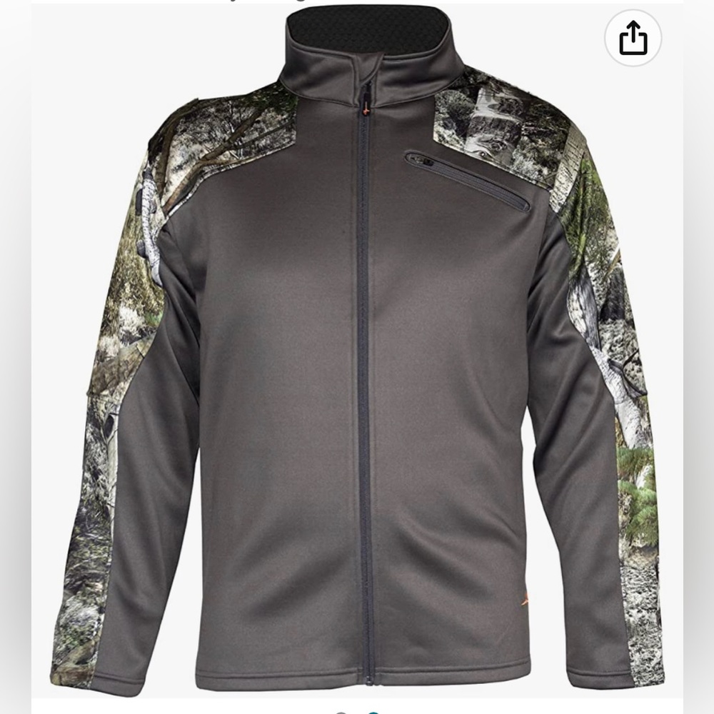 NWT Habit Techshell Dimension Fleece Full-Zip Men’s Jacket Sz Medium